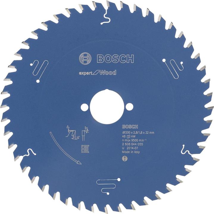 Produktbild Bosch Professional Zubehör Kreissägeblatt Expert for Wood, 200 x 32 x 2,8 mm, 48