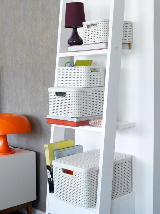 Actual product image Curver 3 STYLE storage boxes cream 44.5 x 33.0 x 24.8 cm (45 x 33 x 25 cm, 30 l)