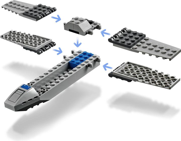 Actual product image LEGO Resistance X-Wing (75297, LEGO Star Wars)