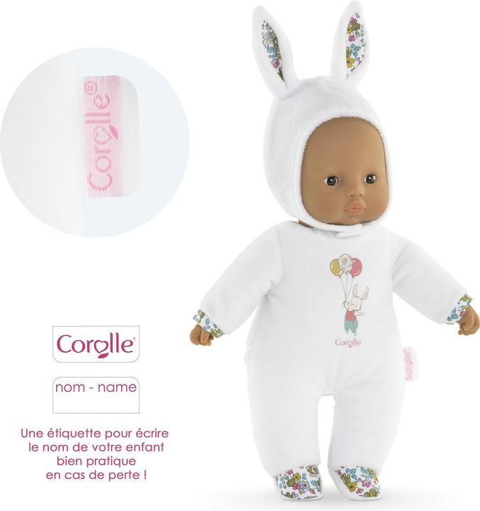 Image du produit Corolle Mon Doudou Sweet Heart Bébé Poupée - Lapin blanc, 30 cm