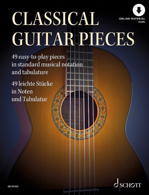 Immagine prodotto Klassische Gitarrenstücke (Inglese, Tedesco, Stephan Schmidt, 2022)