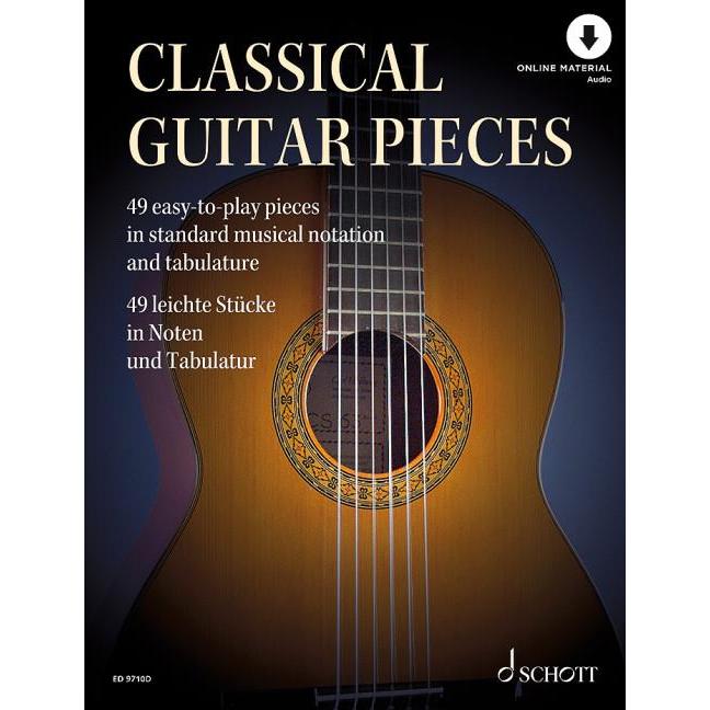 Thumbnail - Klassische Gitarrenstücke, Sachbücher von Stephan Schmidt