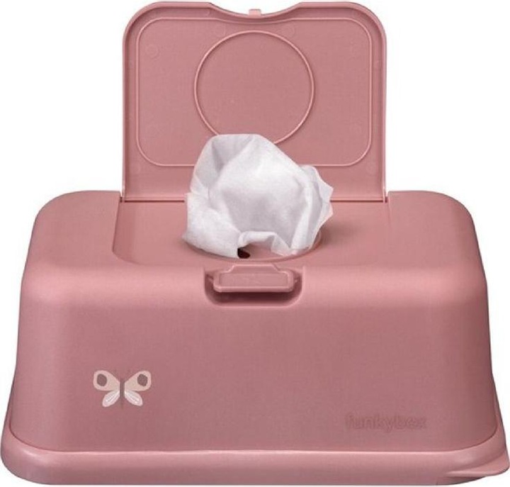 Actual product image Funkybox Wet wipes box, butterfly