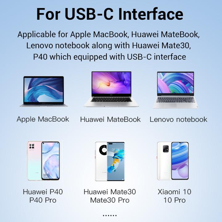 Etichetta energetica Vention Adattatore da USB-C a Gigabit Ethernet 0,15 m grigio in lega di alluminio Tipo (RJ45, USB-C, RJ45 Gigabit Ethernet (1x))
