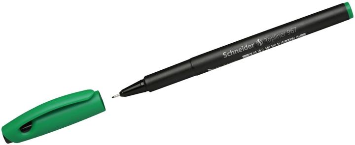 Produktbild Schneider Fineliner 967 0.4 mm, Grün, 10 Stück (Grün, 10 x)