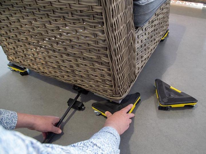 Image du produit Velleman TRANSPORTEUR DE MEUBLES - RENFORCÉ - CHARGE MAX. 100 kg - 4 pcs (100 kg)