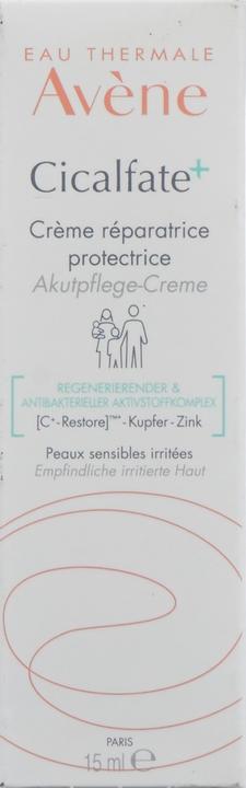 Image du produit Avène Crème réparatricetectrice Cicalfate+ (Crème pour le corps, 15 ml)