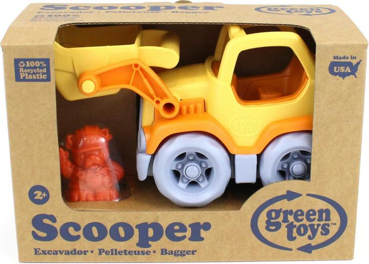 Actual product image Green Toys Construction truck excavator