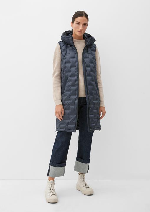 Produktbild s.Oliver Outdoor-Weste Long-Weste mit Steppung (40)
