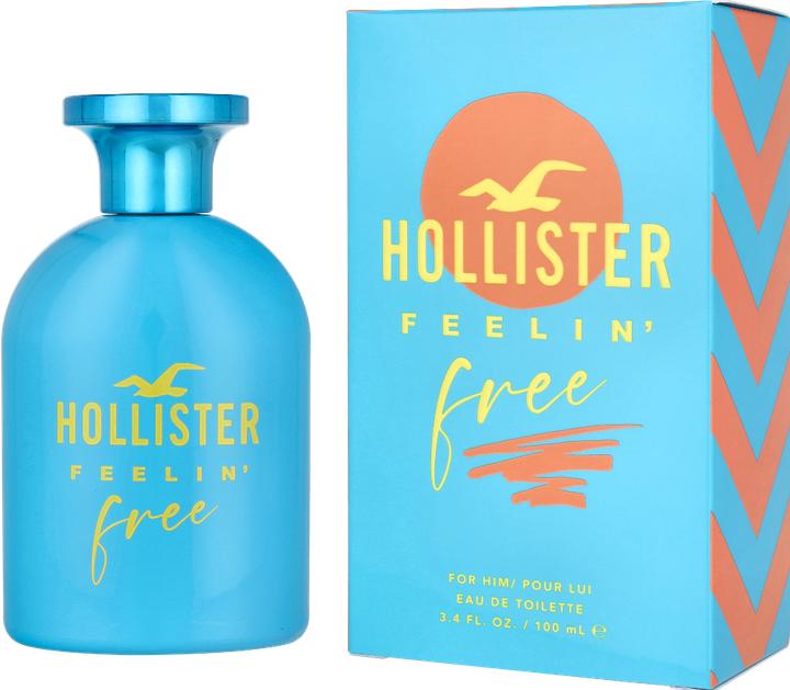 Produktbild Hollister FEELIN FREE 100ml Eau De Toilette EDT (Eau de Toilette, 100 ml)