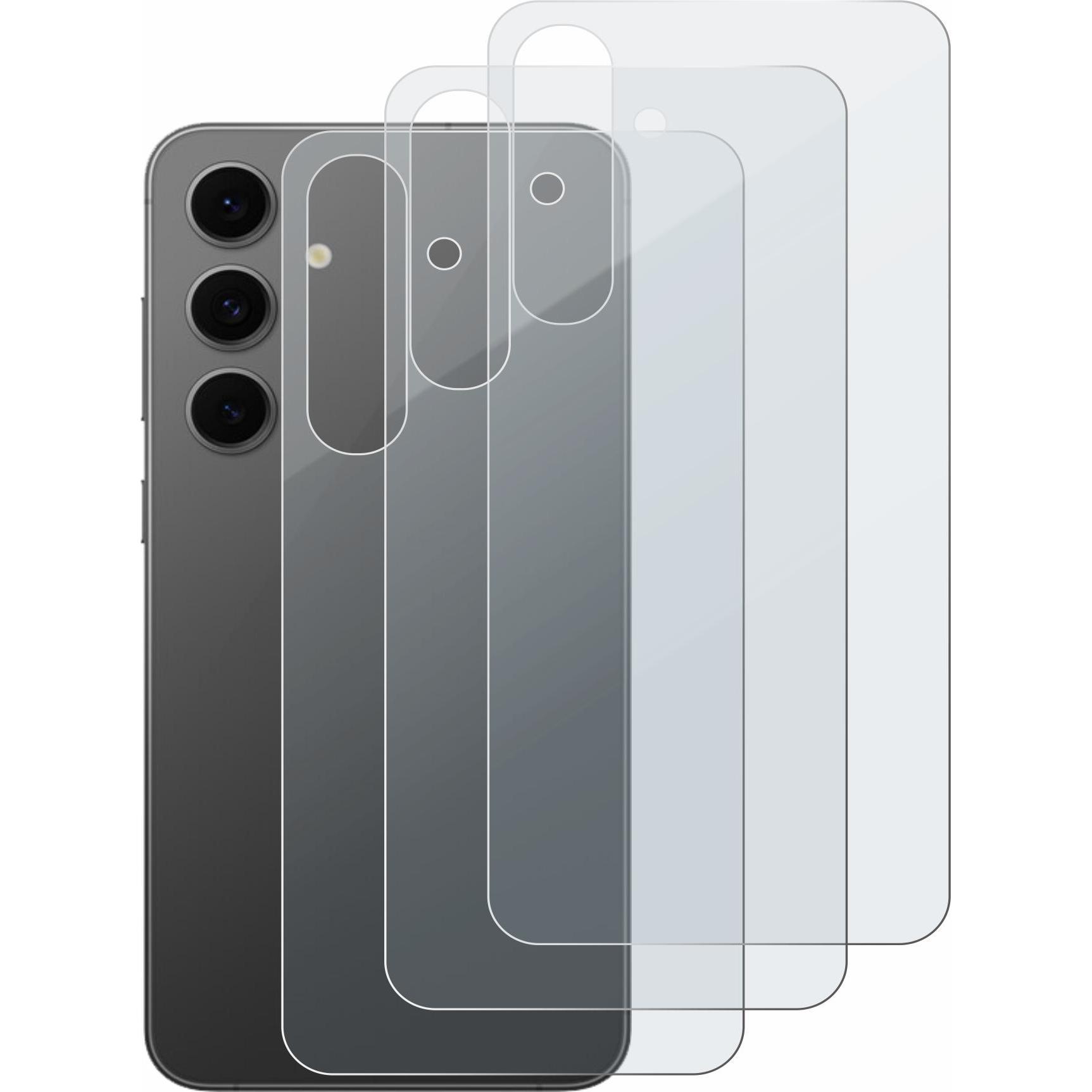 Thumbnail - BROTECT Schutzglas Schutzfolie Glas Folie Displayschutz matt (3 Stück, Samsung Galaxy S21), Smartphone Schutzfolie, Grau