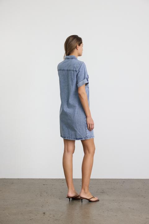 Image du produit Noisy May Kurzarm Jeanskleid (S)