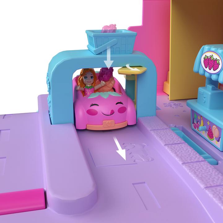Actual product image Polly Pocket Pollyville food market