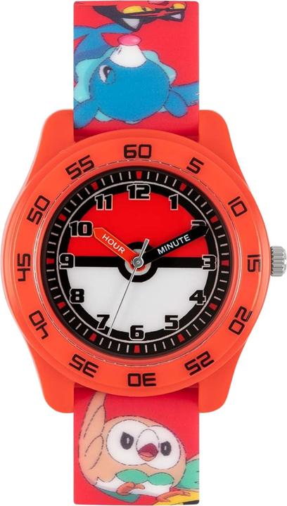 Image du produit Pokémon Montre à quartz analogique Pokemon Unisex-Kid's avec bracelet en silicone POK9023 (Montre analogique)
