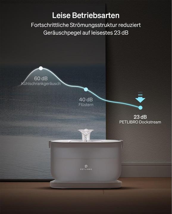 Produktbild Petlibro Dockstream Wireless Pump Water Fountain (2.50 l)