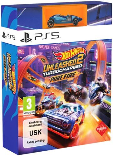 Produktbild Milestone Hot Wheels Unleashed 2 Turbocharged Pure Fire Edition (PS5, DE, IT, FR)