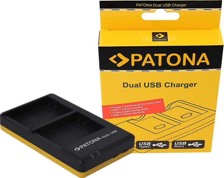 Produktbild Patona EN-EL14 Dual Ladegerät (Kamera Akku Ladegerät)