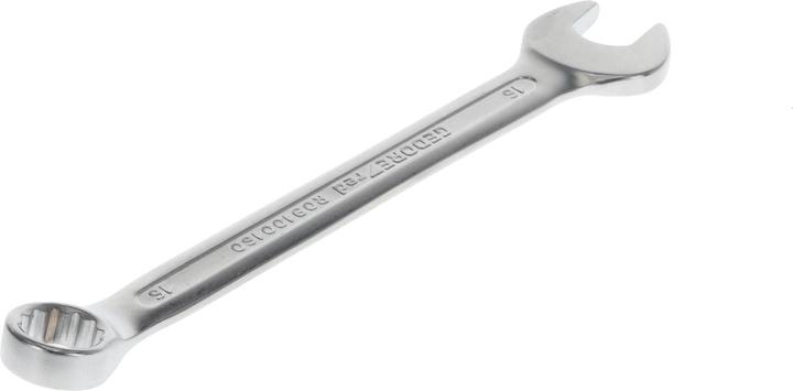Actual product image Gedore Red red Combination spanner, SW 16 mm, matt satin finish, chrome vanadium steel, silver (16 mm)