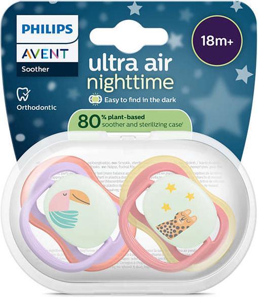 Image du produit Philips Avent Pacifier für die Nacht (2 x, à partir de 18 m.)