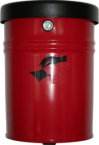 Produktbild kaiserkraft Wandabfallbehälter, abschliessbar (16 l)