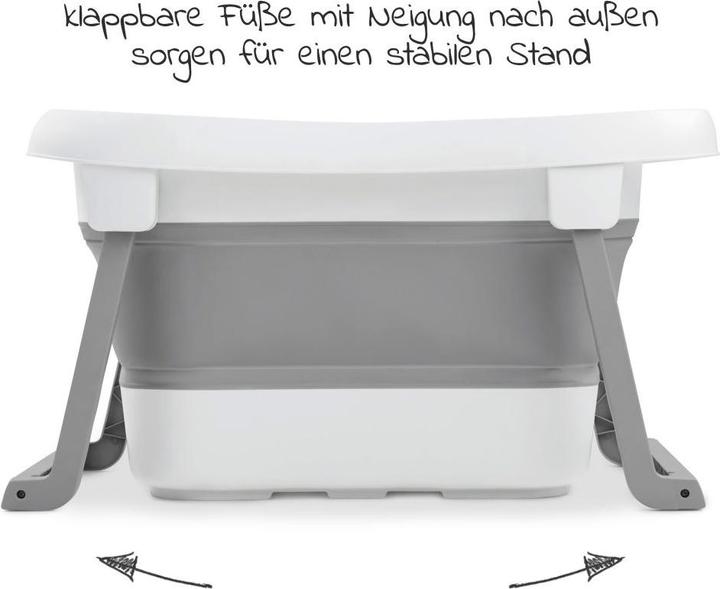 Actual product image Hauck Wash N Fold L White/Stone