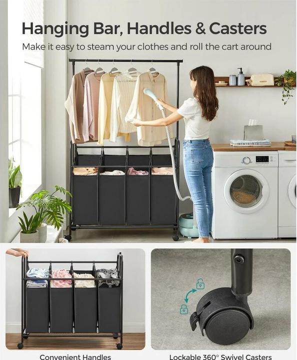 Image du produit Songmics Panier à linge (50 l)