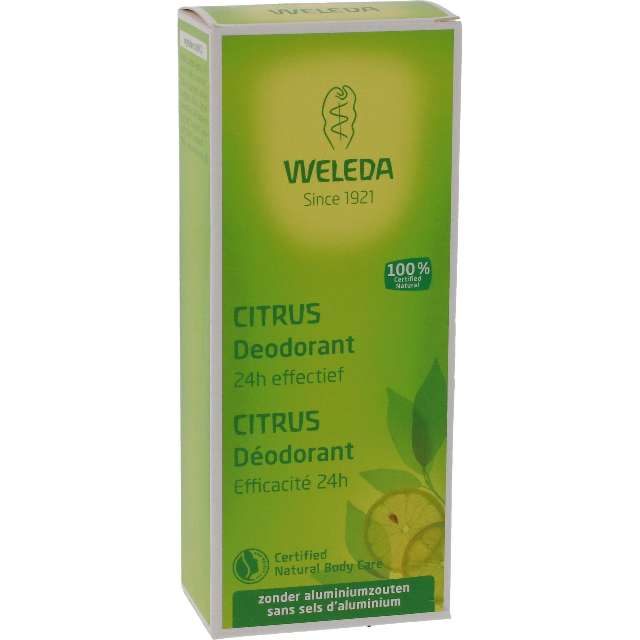 Weleda Herren Deo, Citrus (Spray, 100 Ml)