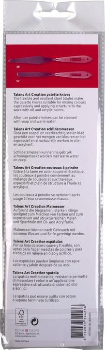 Productafbeelding Talens Set mit zwei Malmessern