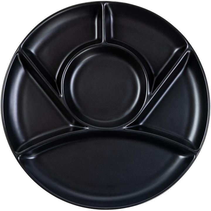 Produktbild Cocon Fondueteller 6 Stück Schwarz matt