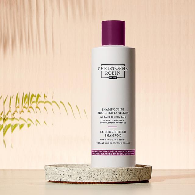 Actual product image Christophe Robin Colour Shield Shampoo with Camu Camu Berries (250 ml, Liquid shampoo)