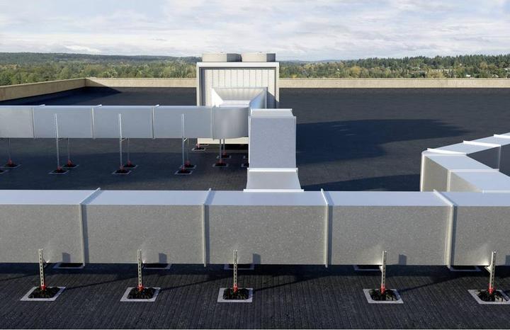 Image du produit Fischer Pied pour toit plat FFRB standard (Échafaudages, 34 cm)