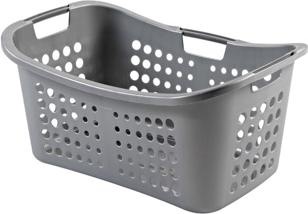 Curver Victor Laundry Basket 50L silver 50L