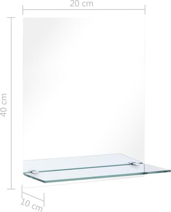 Immagine prodotto vidaXL Miroir murale (50 x 70 cm)