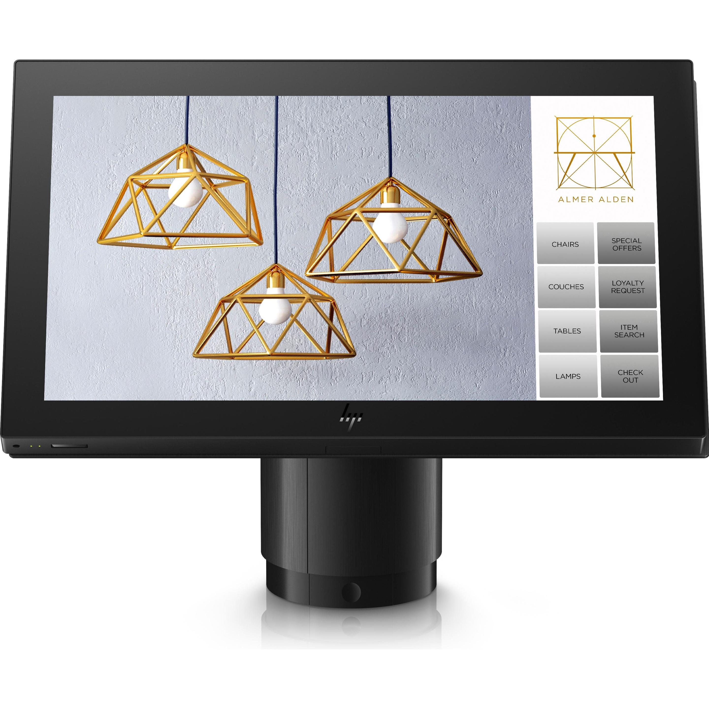 HP Engage One Pro AiO Intel Core i3-10100E 39,6cm 15,6Zoll 8GB 256GB/SSD W10IoT 3J Gar (DE) (256 GB,