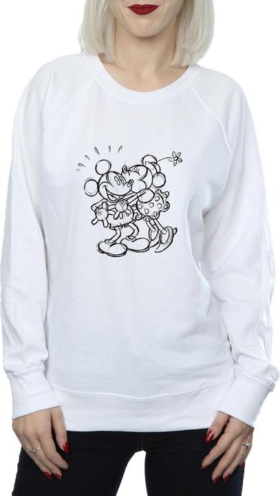 Produktbild Disney Mickey And Minnie Kiss Sketch Sweatshirt (L)