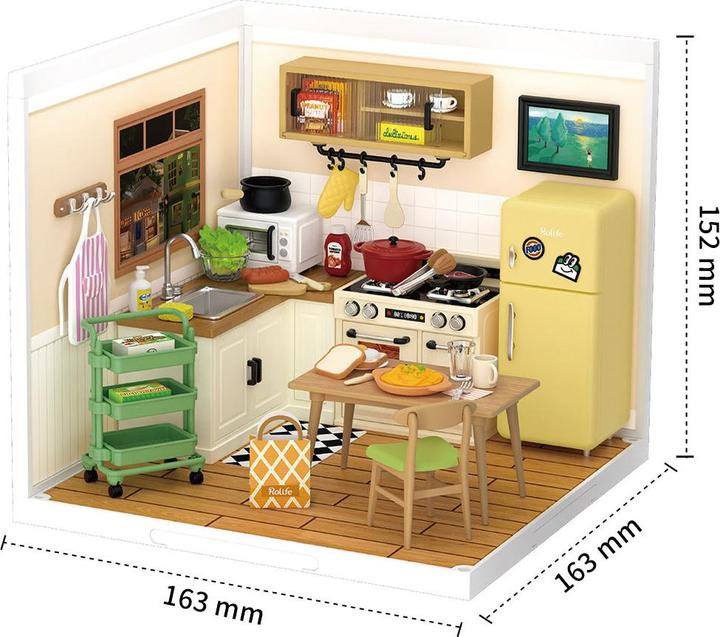 Produktbild Rolife Happy Meals Kitchen - Diorama