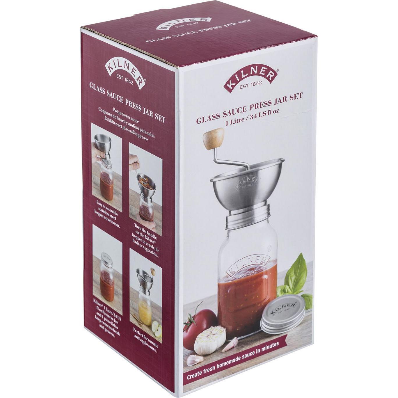 Thumbnail - Kilner KIL Passiermühle mVorratsgl.1l, Küchengadgets, Transparent