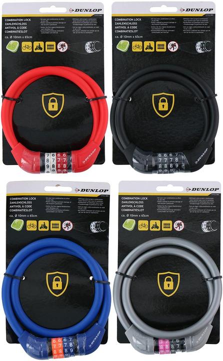 Produktbild Dunlop Combination lock 4as (65 cm)