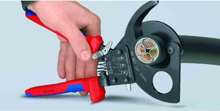 Productafbeelding Knipex Kabelschaar (ratelprincipe) 95 31 250 (250 mm)