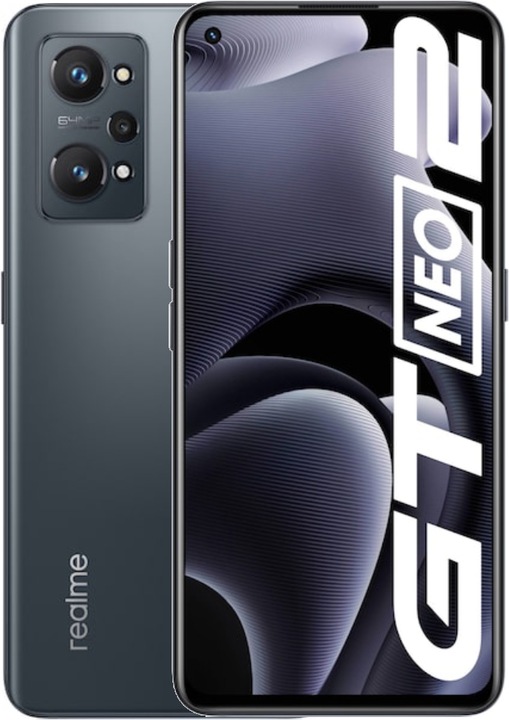 Produktbild realme GT Neo2 (128 GB, Neo Black, 6.62", Dual SIM, 64 Mpx, 5G)