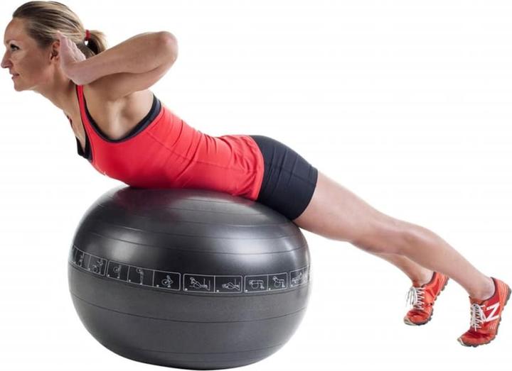 Image du produit Pure2improve 2Improve P2I200080 Exercise Ball, 75 cm, Juodas, PVC (75 cm)