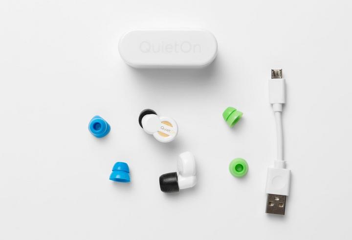 Image du produit QuietOn Bouchons d'oreilles Active Noise (ANC, 50 h, Sans fil)