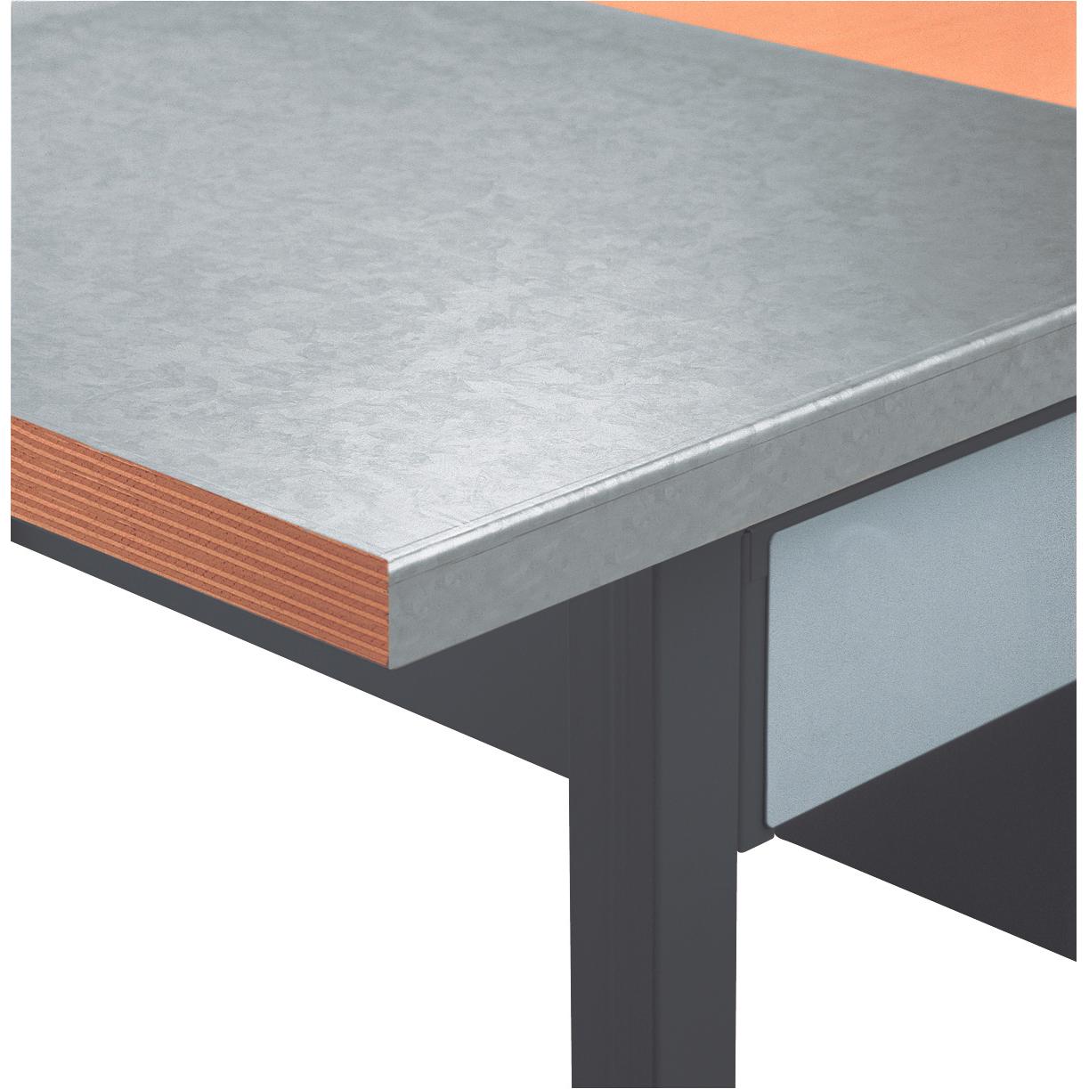 Kraftwerk, Werkbank Zubehör, Stahlblechabdeckung Werkbankplatte (Metall)