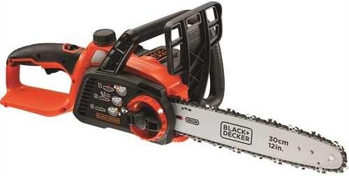 Actual product image Black & Decker Cordless chainsaw GKS3630L20 (Battery chain saw)