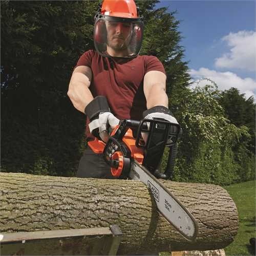 Actual product image Black & Decker Cordless chainsaw GKS3630L20 (Battery chain saw)