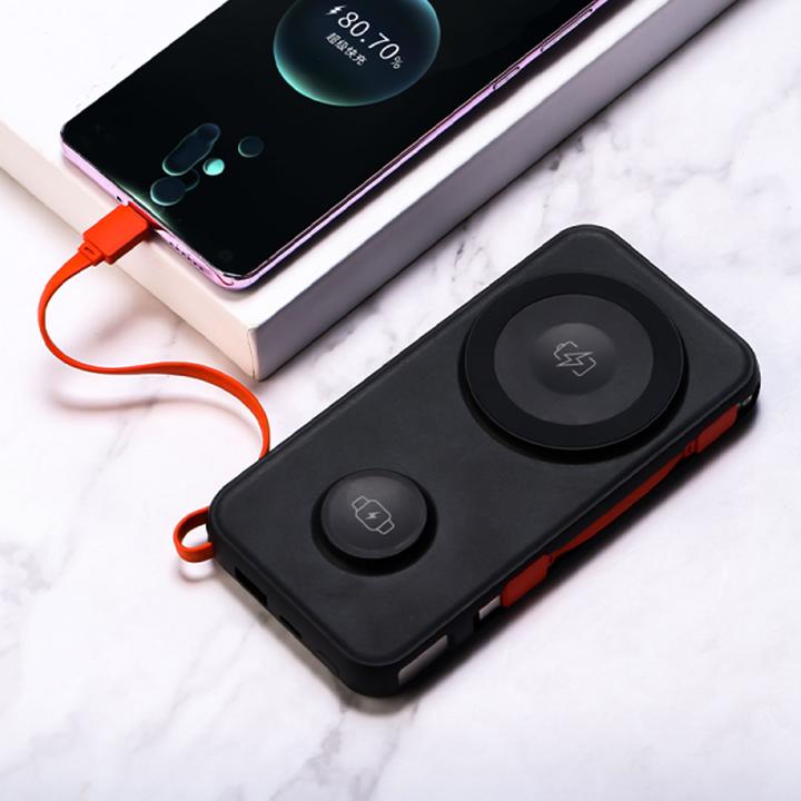 Actual product image Technaxx Wireless Powerbank, 3in1 (10000 mAh, 22.50 W)