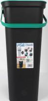 Produktbild Tontarelli eimer mit griff moda 38l grün/schwarz (38 l)