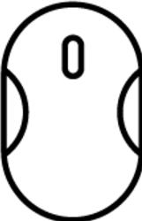 Actual product image HP 920 Ergonomic Wireless Mouse (Wireless)