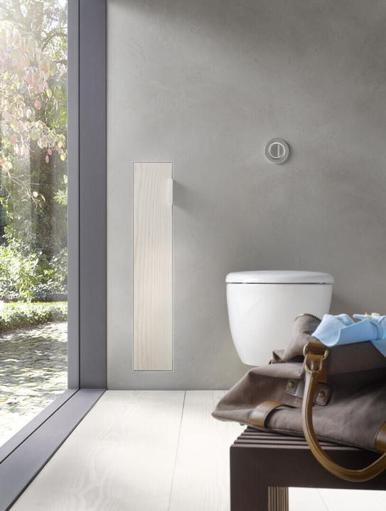Produktbild Emco WC-Modul asis plus Unterputz Entnahme oben 803 mm Anschlag links 975611010