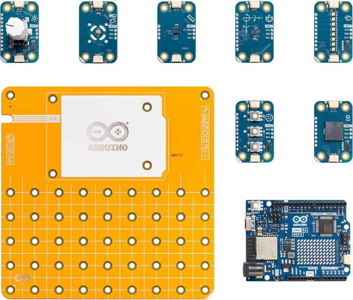 Image du produit Arduino UNO R4 Wi-Fi Plug-and-Make-Kit